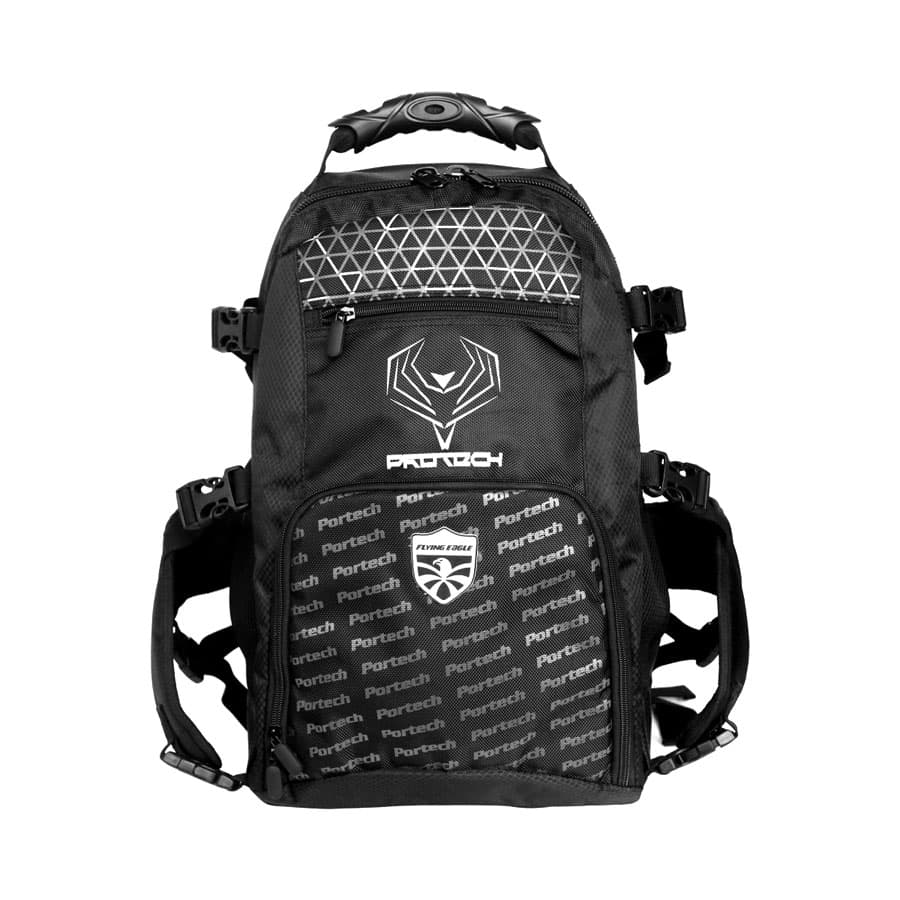 FLYING EAGLE PORTECH BACKPACK BLACK&WHITE インラインスケート アクセサリー バックパック リュック フライングイーグル