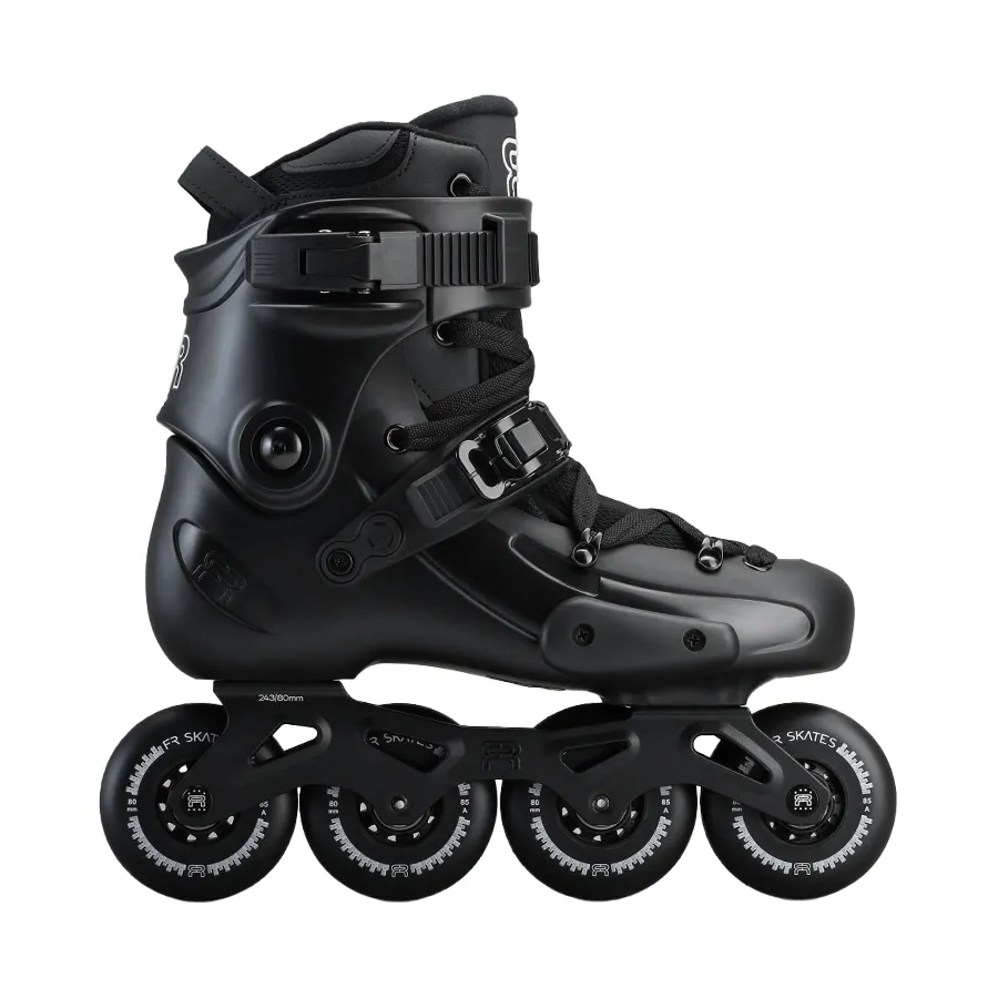 FR Skates FR3 80 BLACK インラインスケート ブーツ エフアール ハードブーツ