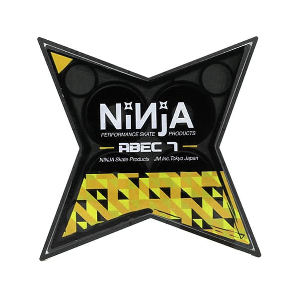 NINJA スターケース オイルベアリング ABEC7 1セット/8個 インラインスケート ニンジャ
