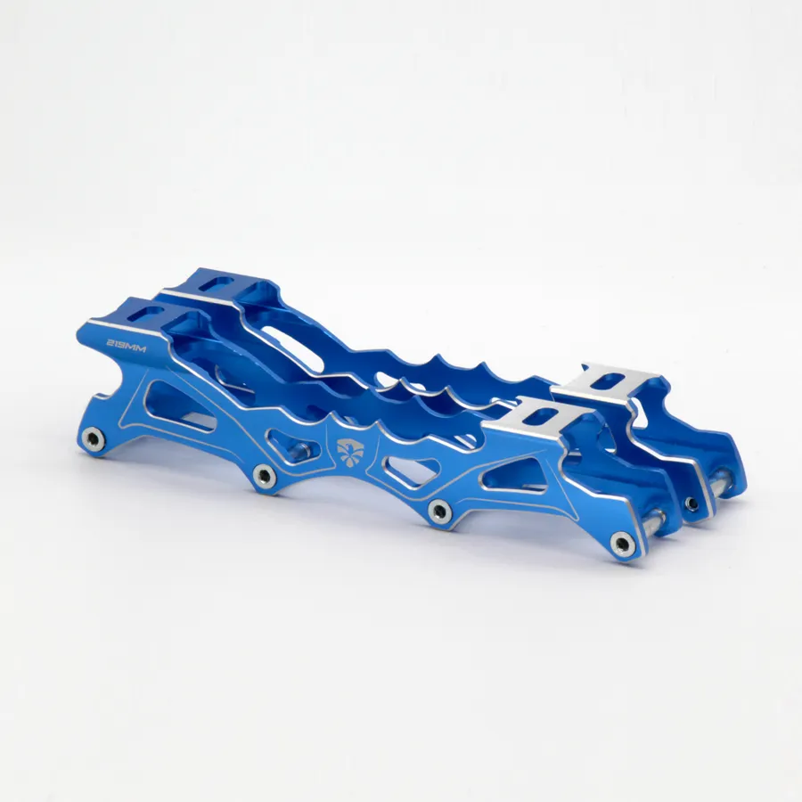 【パッケージなし】FLYING EAGLE ROCKERED FRAME BLUE 219mm 4X72mm インラインスケート フレーム フライングイーグル ロッカリング