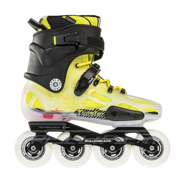 ROLLERBLADE TWISTER X TRANSLUCENT&FLUOR YELLOW