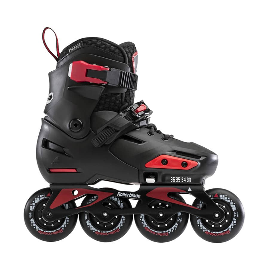 ROLLERBLADE APEX BLACK&RED インラインスケート ブーツ ローラーブレード ハードブーツ 子供 キッズ