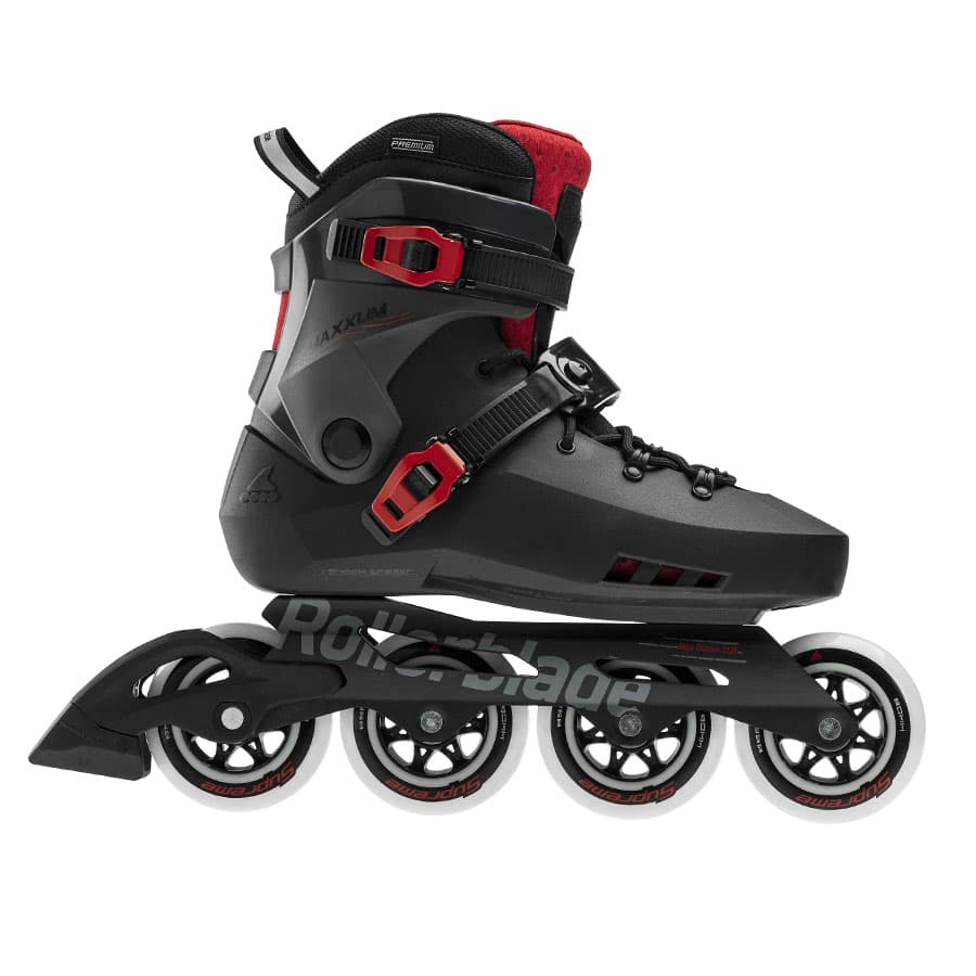 ROLLERBLADE MAXXUM XT BLACK&RED インラインスケート ブーツ ローラーブレード ハードブーツ 大口径