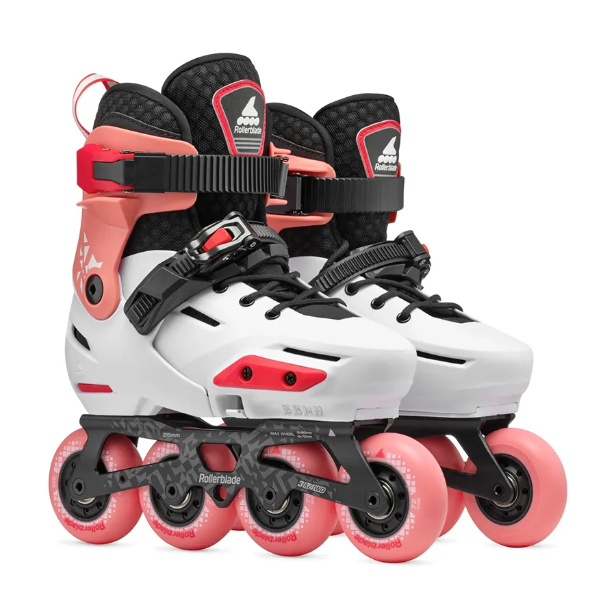 ROLLERBLADE APEX PLATINUM&CORAL インラインスケート ブーツ ローラーブレード ハードブーツ 子供 キッズ