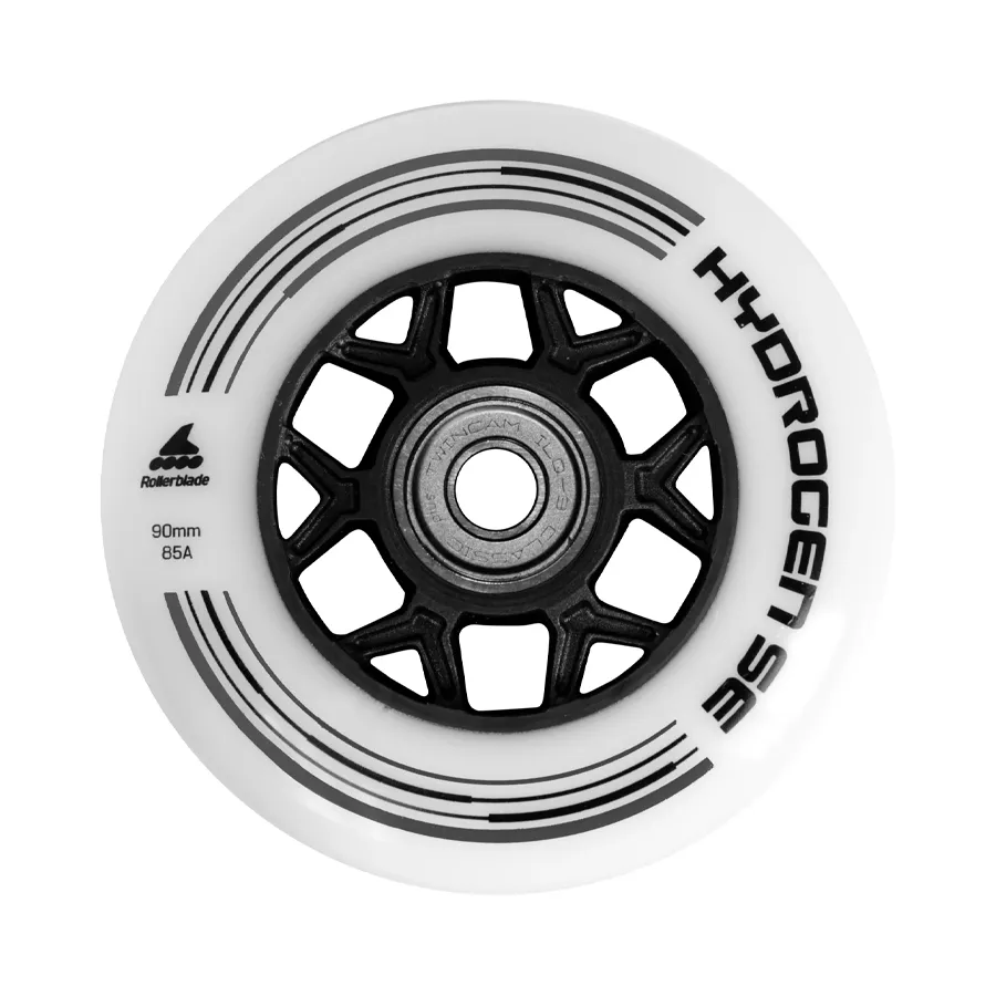ROLLERBLADE HYDROGEN SE ベアリング付 90mm 85A 一個 インラインスケート ウィール ローラーブレード タイヤ