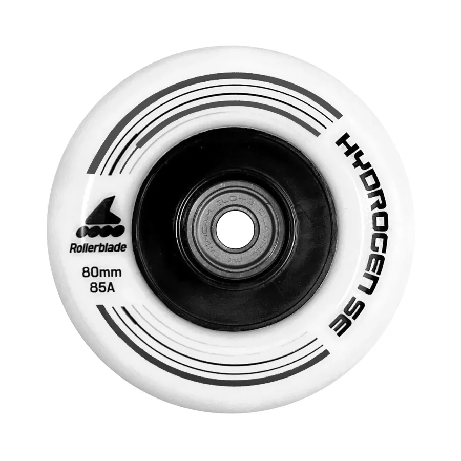 ROLLERBLADE HYDROGEN SE ベアリング付 80mm 85A 一個 インラインスケート ウィール ローラーブレード タイヤ